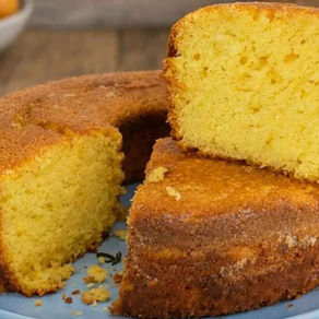 Bolo de Milho Verde com Queijo Ralado