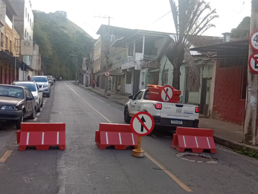 Defesa Civil interdita trecho da Rua Luiz Rocha, no Bairro Eldorado