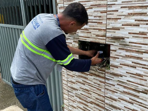 Cesama divulga cronograma de troca de hidrômetros da segunda quinzena de julho