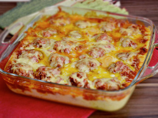 Almôndegas Gratinadas