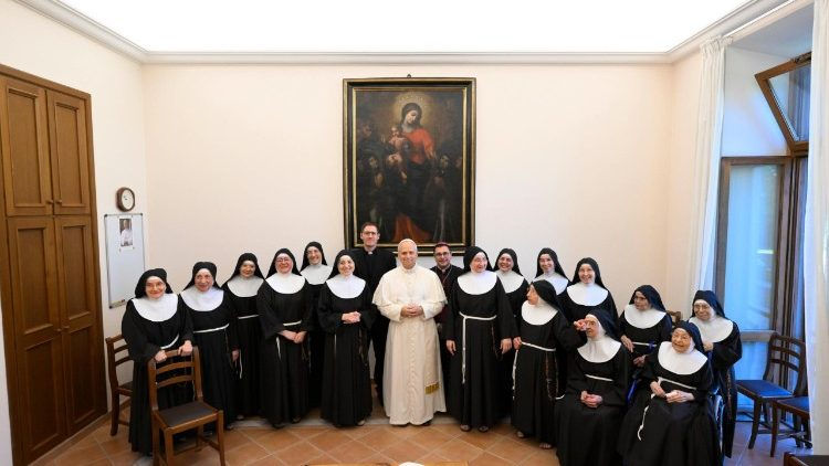 Papa Leão XIV às clarissas: 'é belo que a Igreja conheça a vida de vocês'