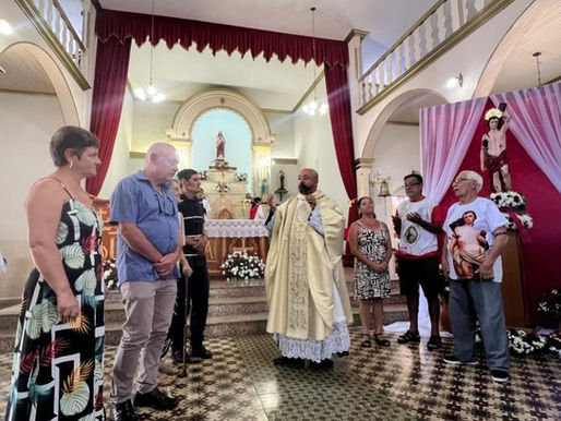 'Defensor da fé e da vida': Chácara (MG) inicia festa do padroeiro, São Sebastião