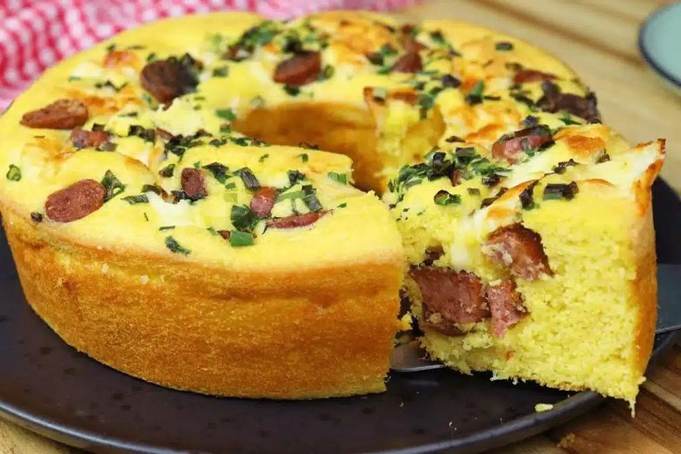 Bolo de Milho Salgado