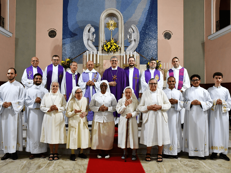 Em Missa no Cenáculo, Dom Marco Aurélio destaca importância da espiritualidade eucarística