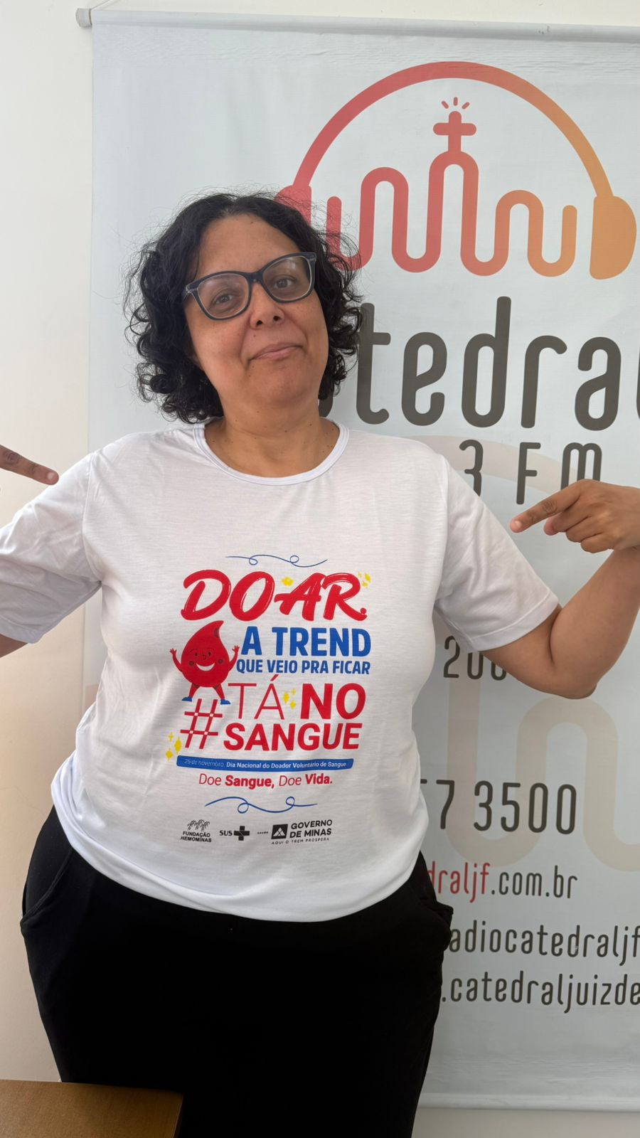 Junho Vermelho começa com mobilização de jornalistas para incentivar a doação de sangue