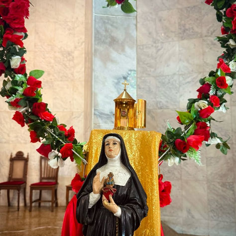 Veneração à relíquia de Santa Margarida Maria Alacoque segue até 28 de junho no Santuário Arquidiocesano do Sagrado Coração de Jesus