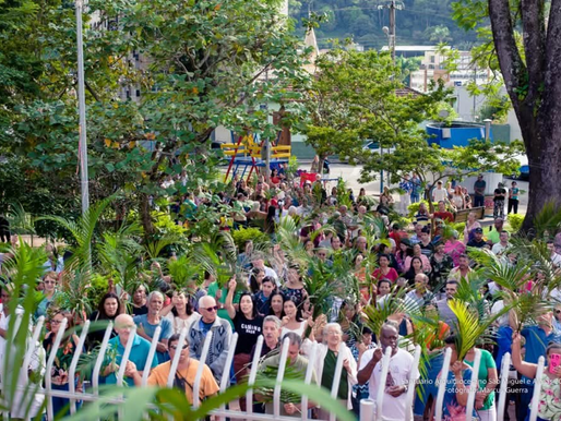 Domingo de Ramos: as cerimônias nas paróquias do interior da Arquidiocese de Juiz de Fora