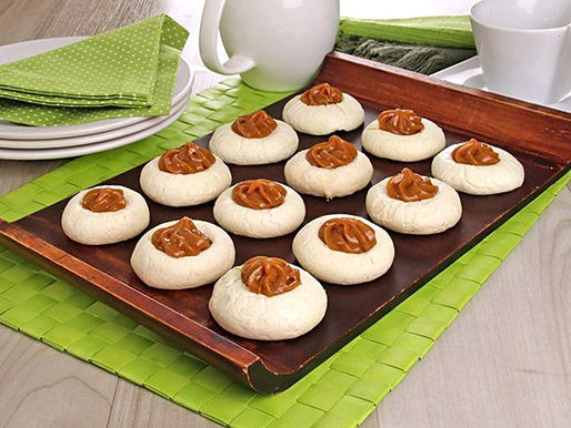 Biscoito Amanteigado com Doce de Leite