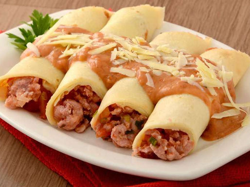 Panqueca de Linguiça