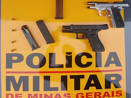 Arma de fogo de uso restrito é apreendida em ônibus intermunicipal na MG-353