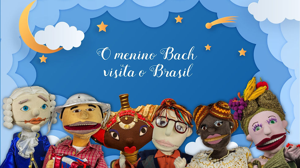 'O Menino Bach Visita o Brasil': Grupo Giramundo apresenta espetáculo gratuito em Juiz de Fora