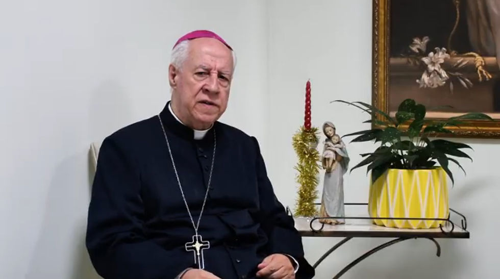 Dom Gil: 'peçamos a Nosso Senhor que nos cubra com as suas melhores bênçãos'