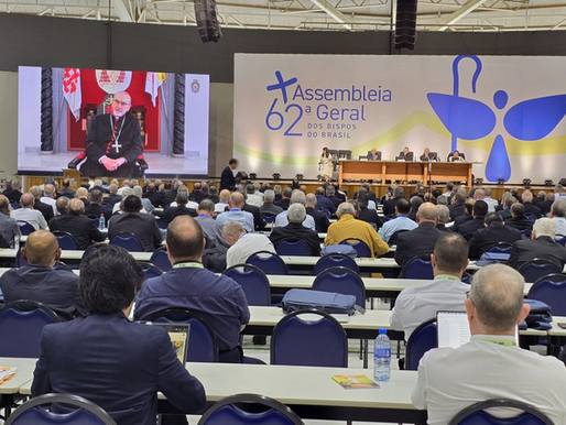 Cardeal Pizzaballa agradece apoio da Igreja no Brasil em mensagem à Assembleia Geral da CNBB