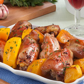 Frango com Abóbora