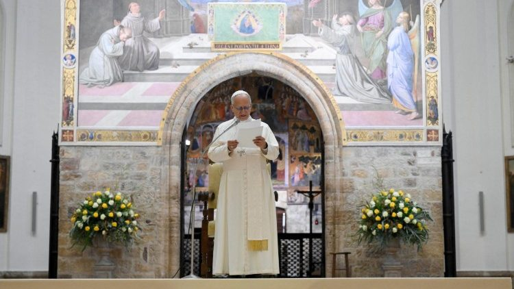 Missa e encontro com jovens e franciscanos estão na agenda do Papa Leão XIV em Assis