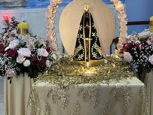 Fonte perene de esperança: Paróquia no Bairro Linhares festeja Nossa Senhora Aparecida