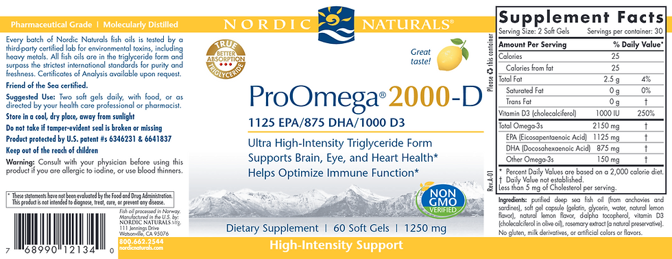 Thumbnail: ProOmega 2000-D 60 softgels