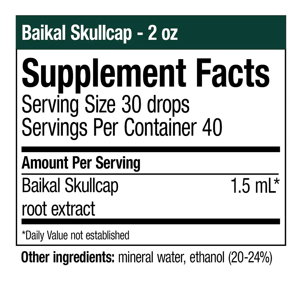 Thumbnail: Baikal Skullcap - 2oz