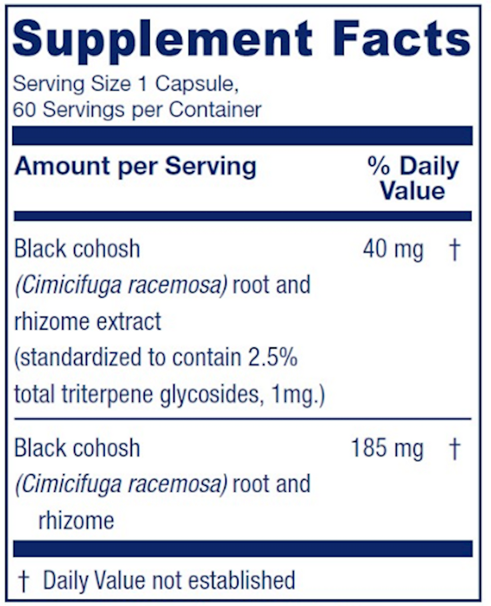 Thumbnail: Black Cohosh 60 caps