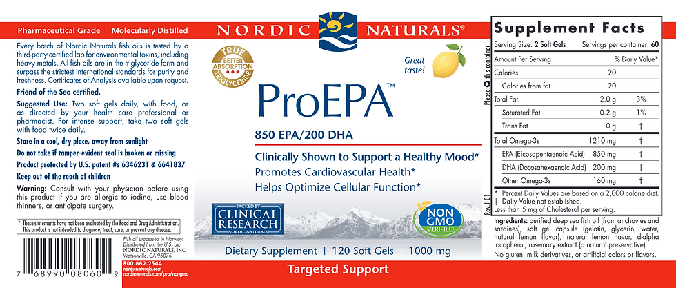 Thumbnail: ProEPA (Lemon Flavor) 120 gels