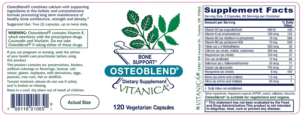 Thumbnail: OsteoBlend 120 vcaps
