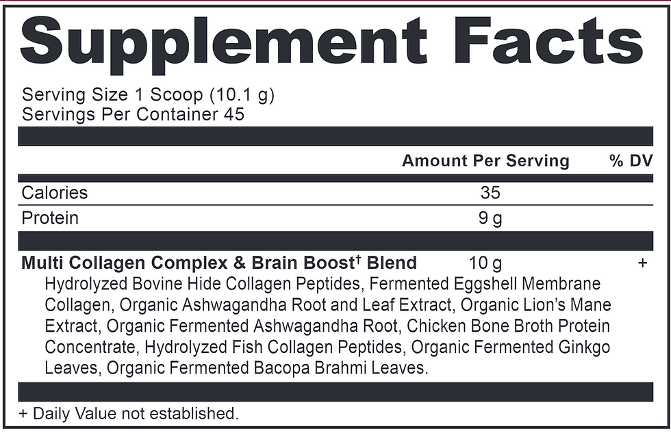 Thumbnail: Brain Boost Powder Vanilla 16 oz