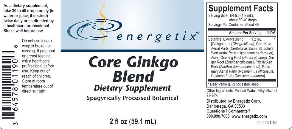 Thumbnail: Core Ginkgo Blend 2 oz