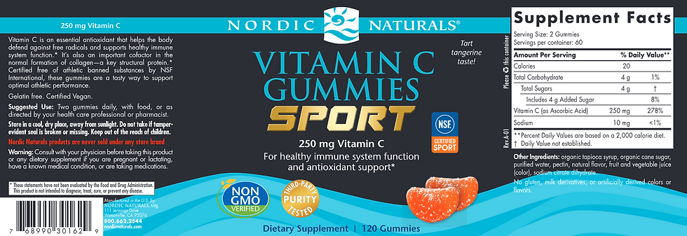 Thumbnail: Vitamin C Gummies Sport 120ct