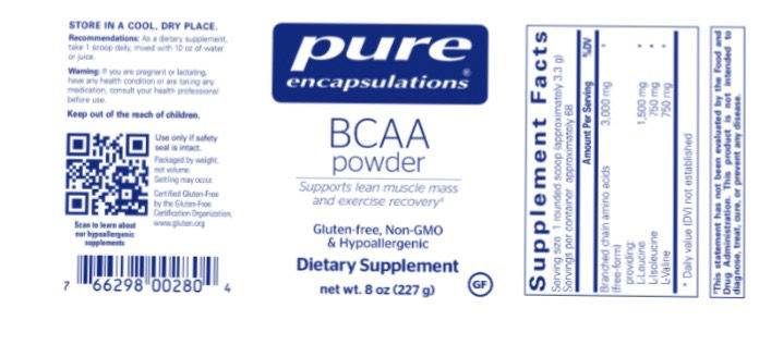 Thumbnail: BCAA Powder 8 oz