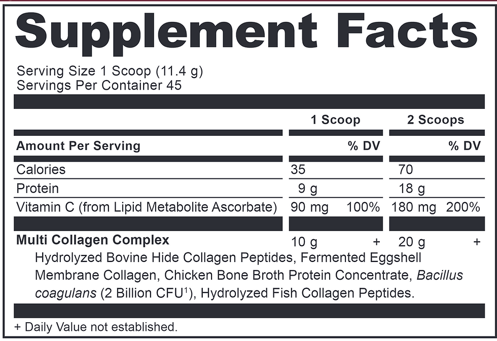 Thumbnail: Multi Collagen Protein Straw-Lem 45 serv