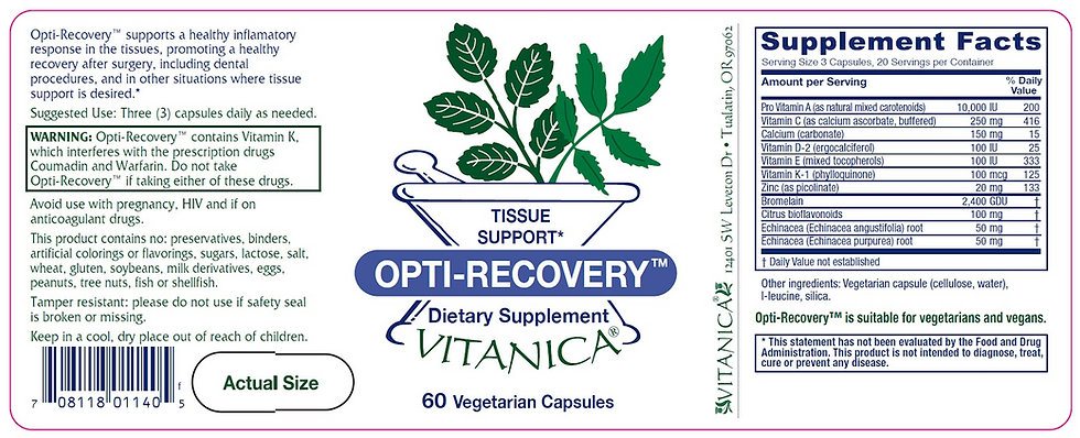 Thumbnail: Opti-Recovery 60 caps