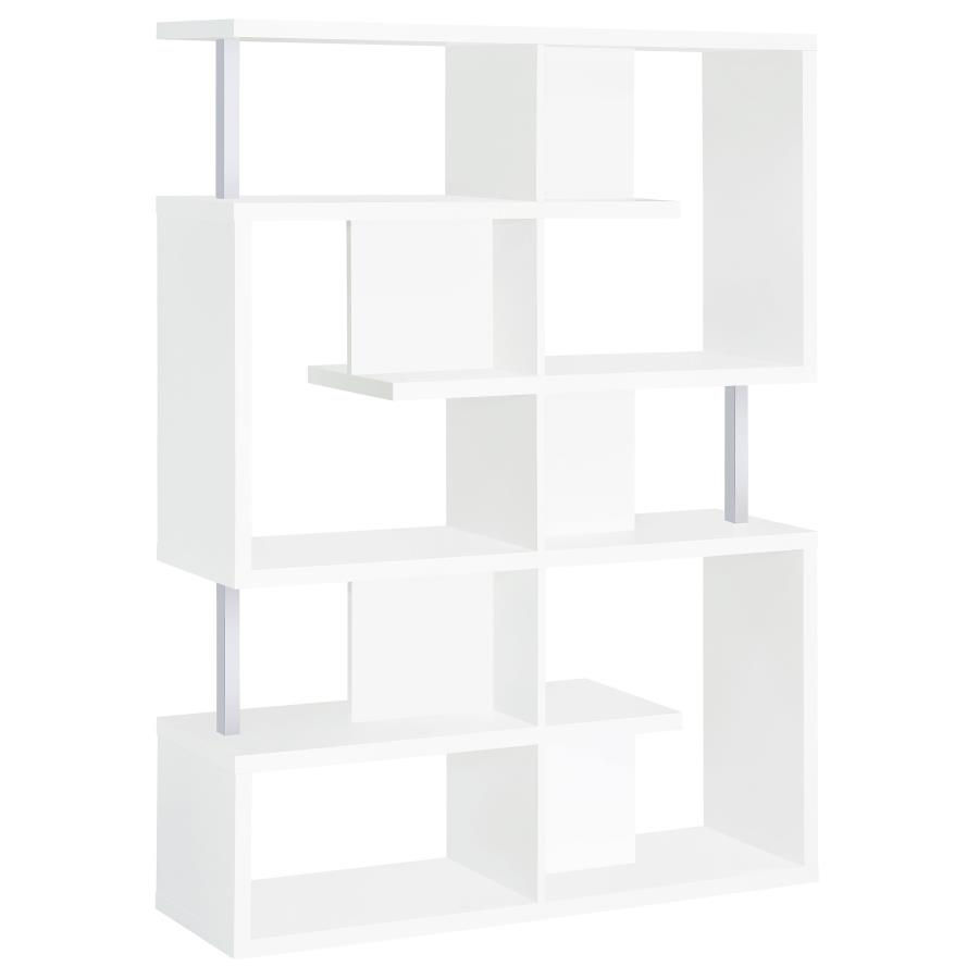 Thumbnail: Hoover 63-inch 5-shelf Bookshelf White