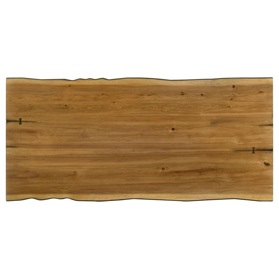 Thumbnail: Bexley 6-piece Rectangular Live Edge Dining Table Set Honey