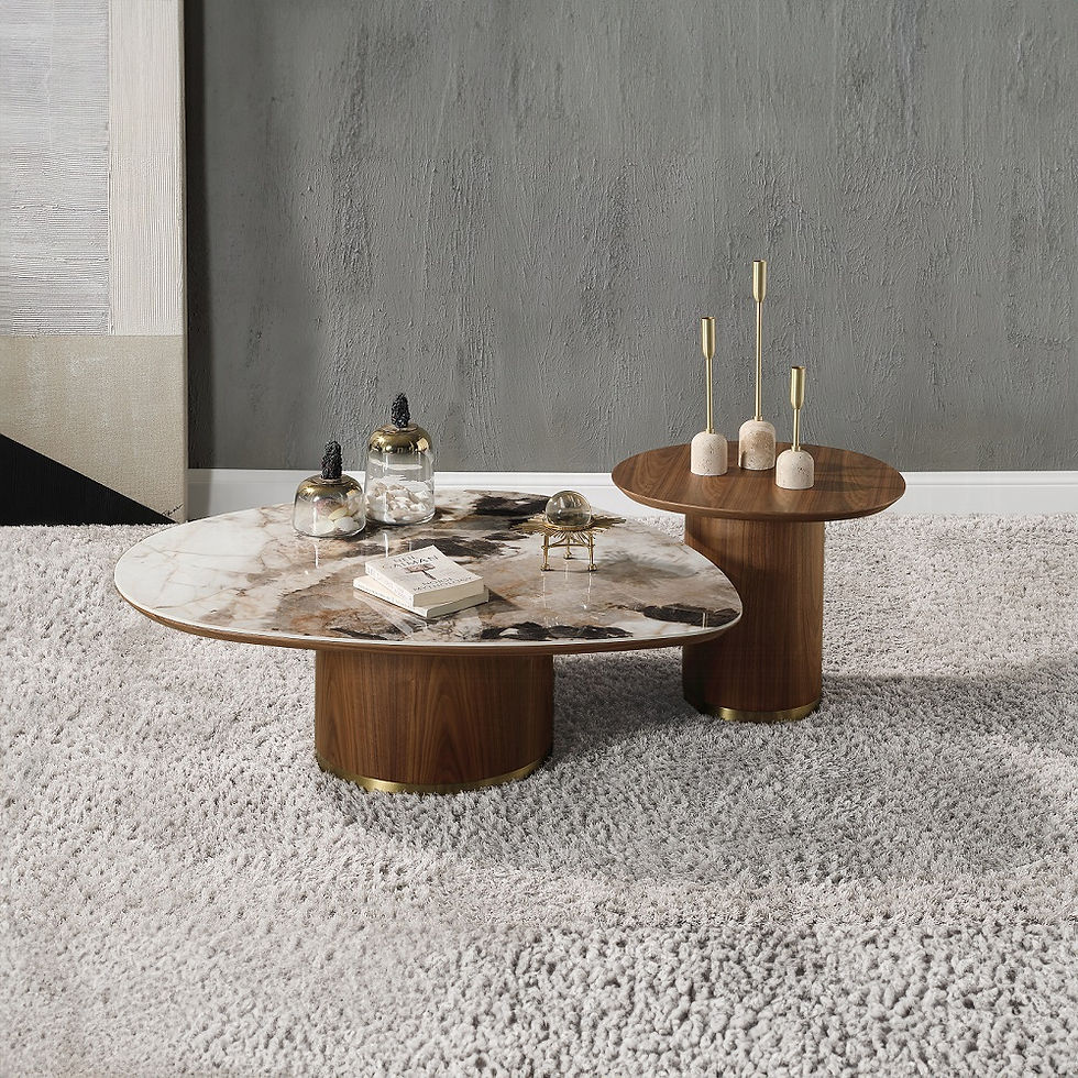 Thumbnail: Willene Coffee Table w| Ceramic Top