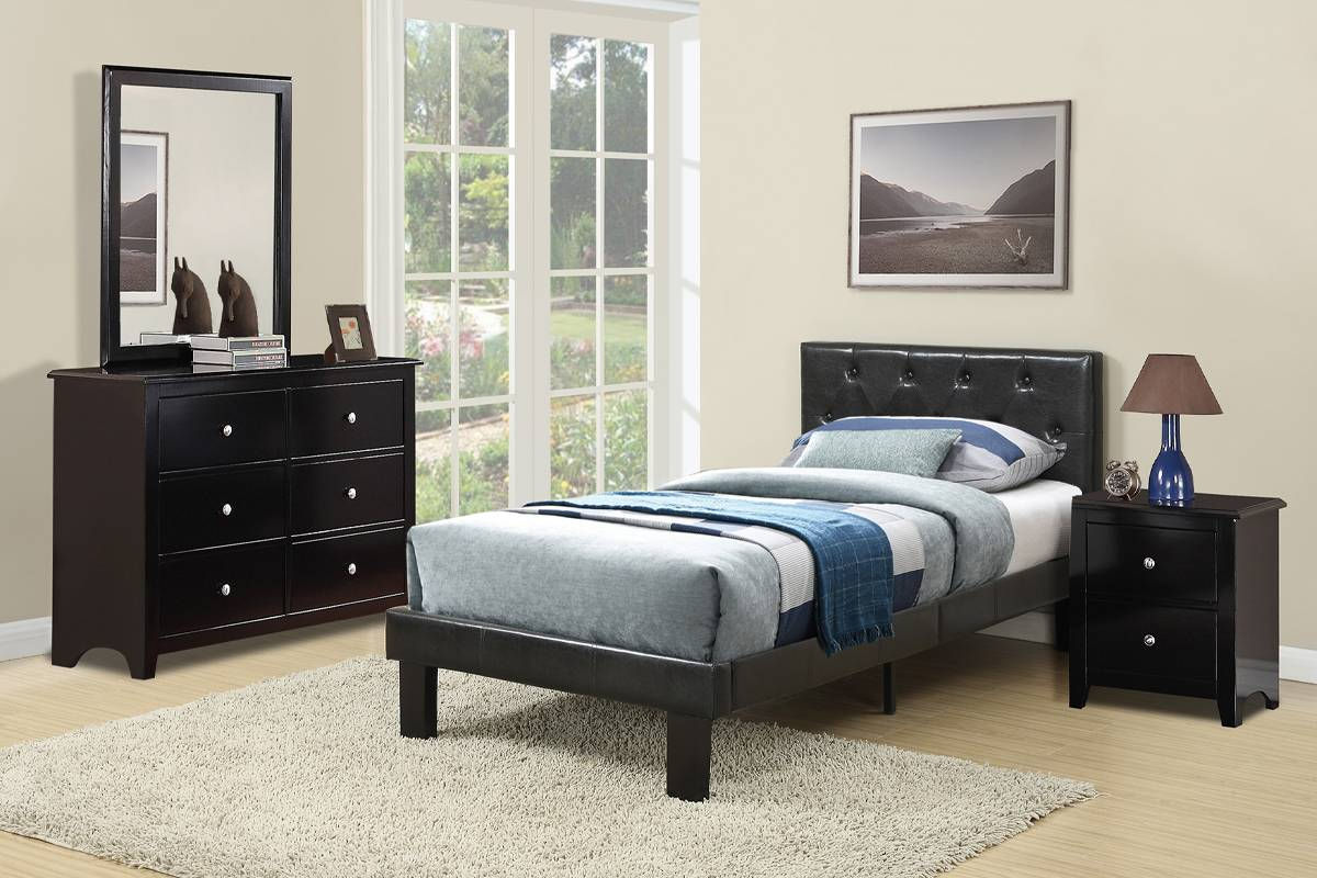 Twin Frame + Mattress