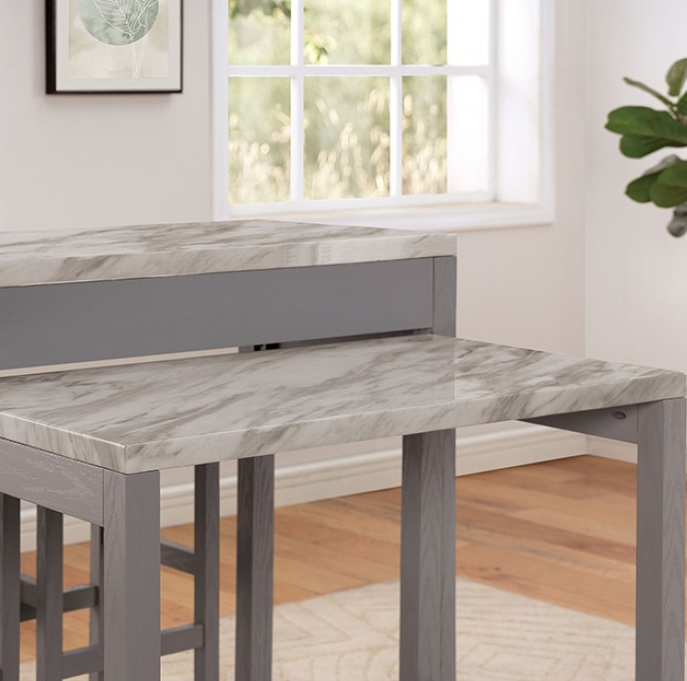 Thumbnail: Whitehall 5pc Counter Ht Table Set