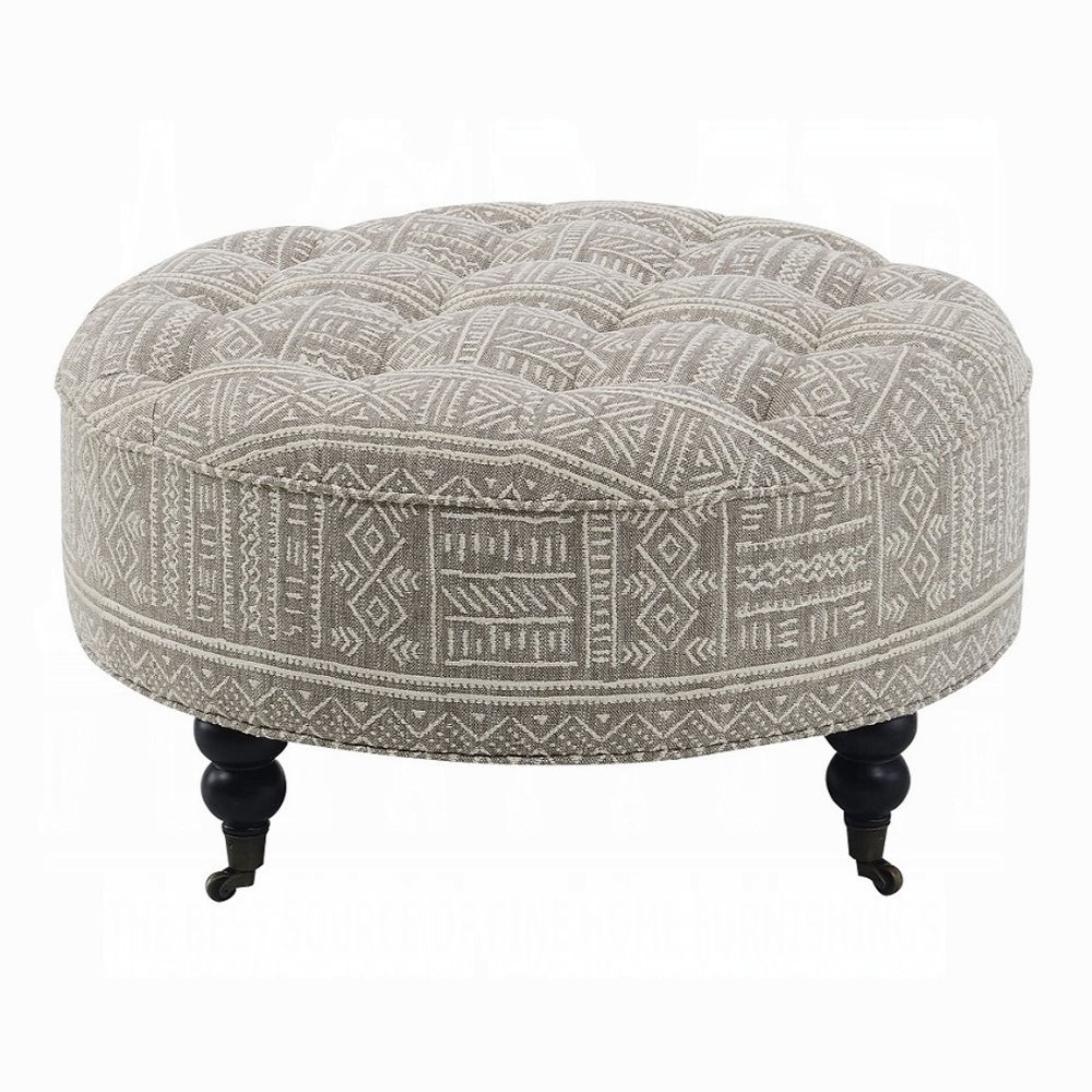 Upendo Ottoman w| Caster