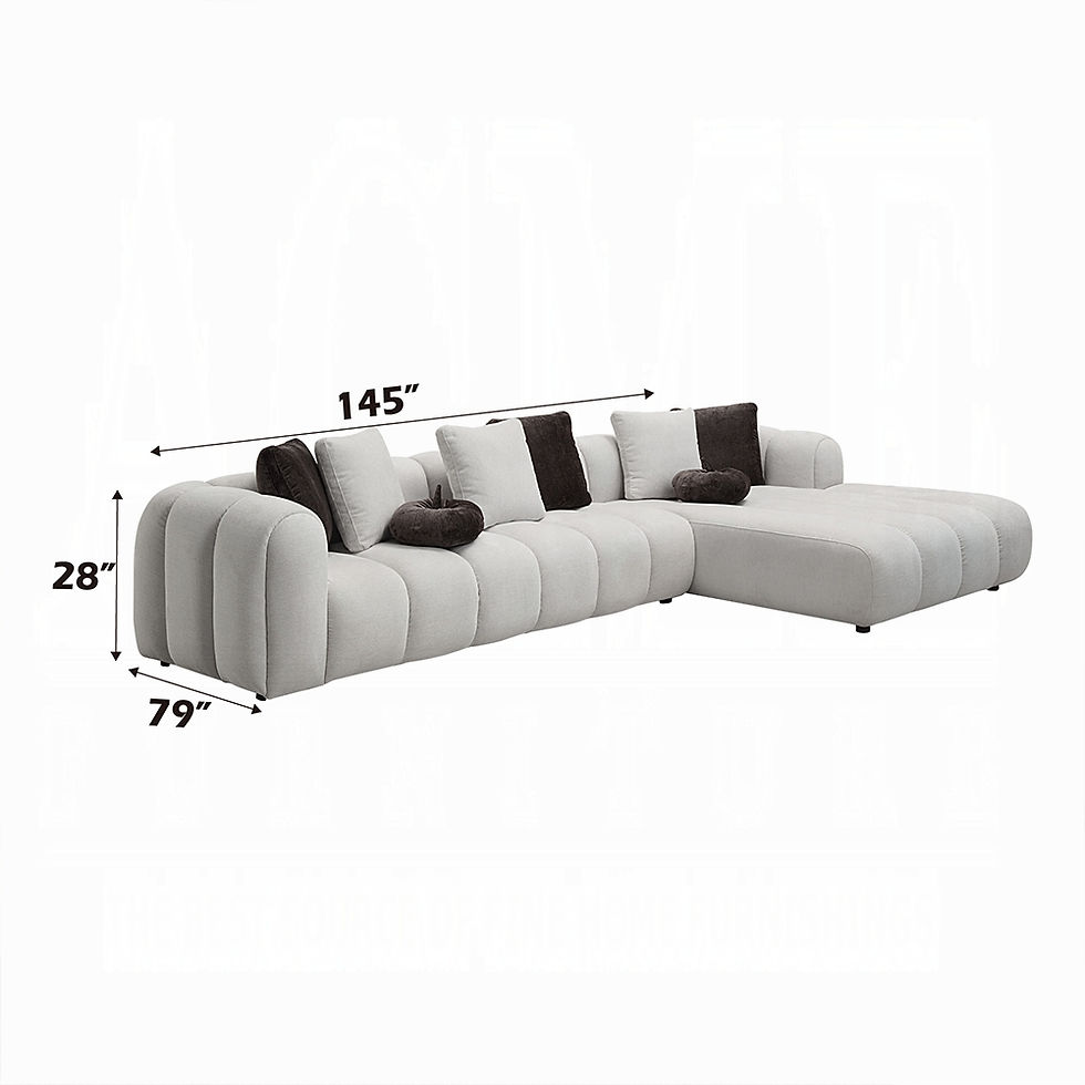 Thumbnail: Manilla Sectional Sofa w/8 Pillows