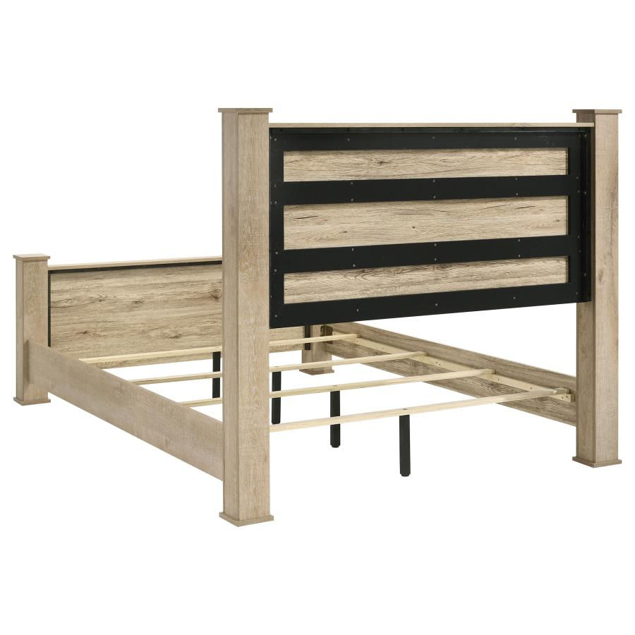Thumbnail: Oakglen 5-piece Queen Bedroom Set Weathered Oak