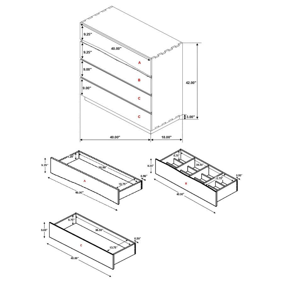 Thumbnail: Winslow 5-piece Queen Bedroom Set Smokey Walnut