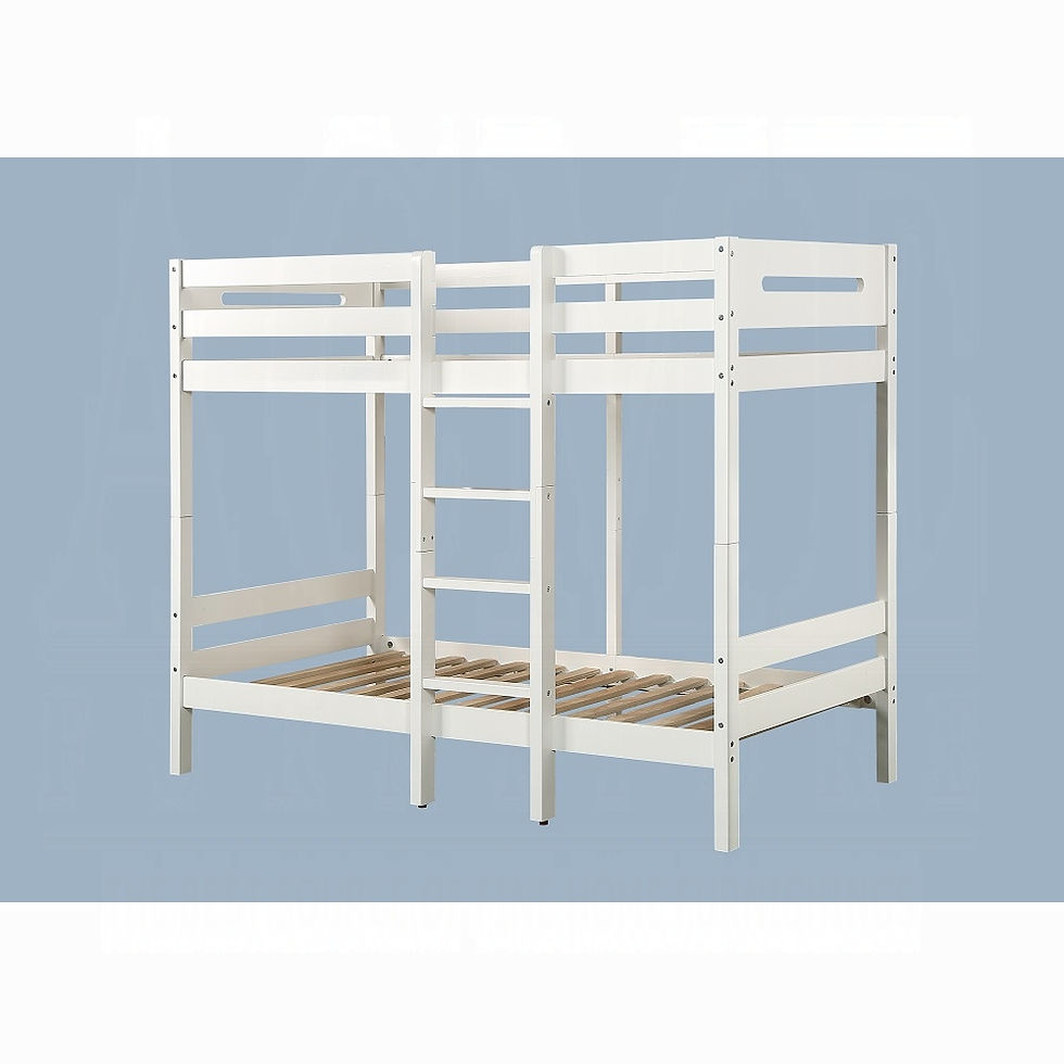 Thumbnail: Esin Twin/Twin Bunk Bed (w| Mattresses)