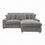 Thumbnail: Tavia Reversible Sectional Sofa w| 6 Pillows