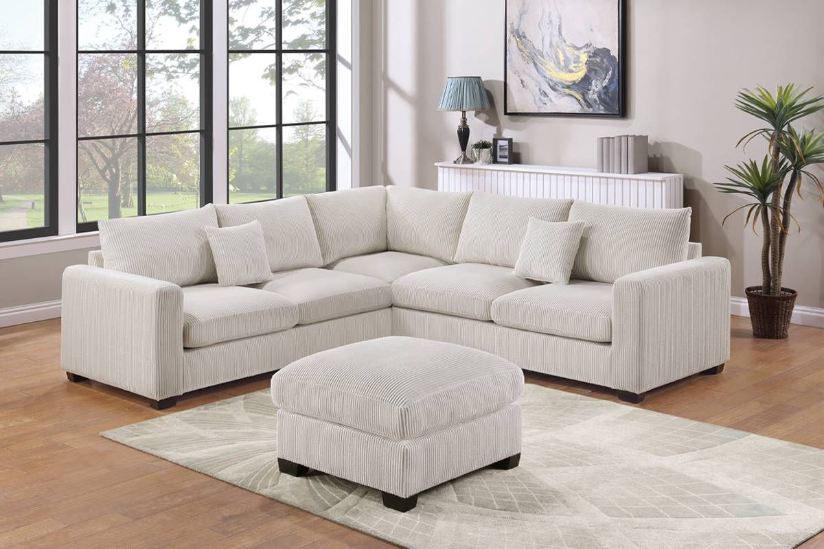 4-Pcs Sectional