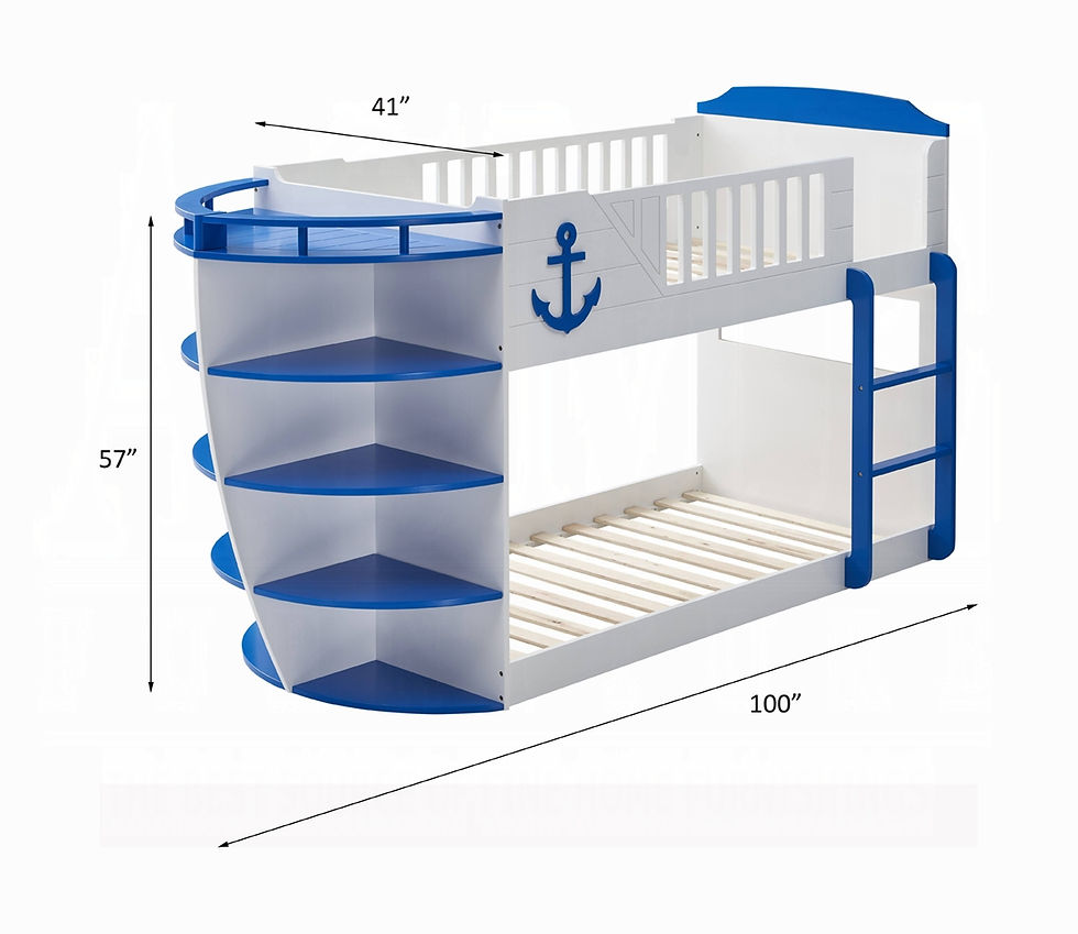 Thumbnail: Neptune Twin/Twin Bunk Bed