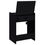 Thumbnail: Danbury 3-drawer Makeup Vanity & Stool Set High Gloss — Black