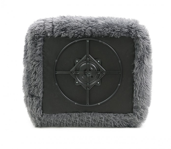 Thumbnail: Darwen Swivel Chair — Dark Gray