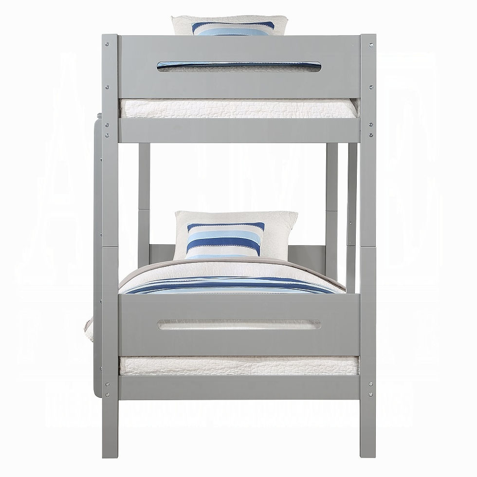 Thumbnail: Edah Twin/Twin Bunk Bed (w| Mattresses)