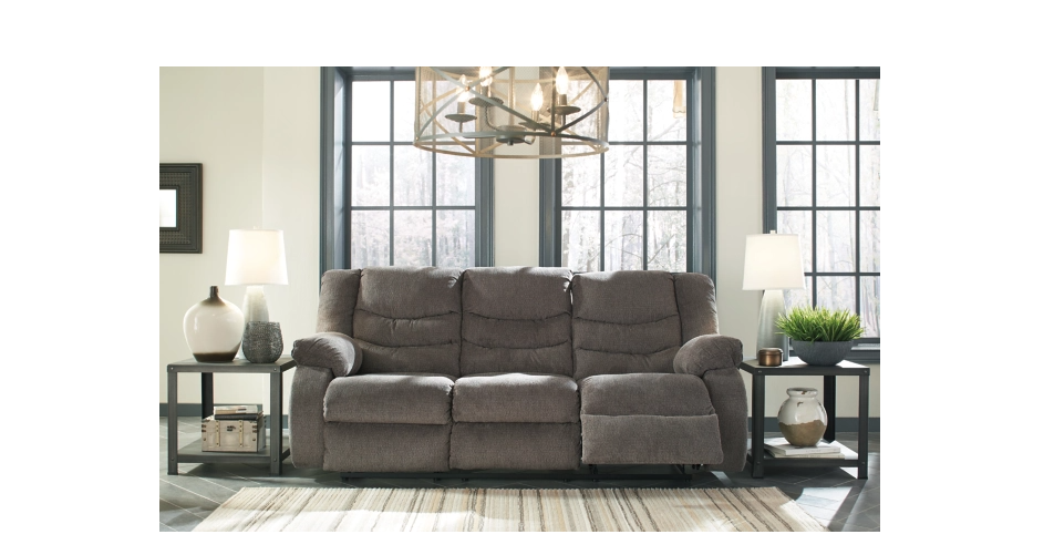 Thumbnail: Tulen Gray Sofa + Loveseat Set