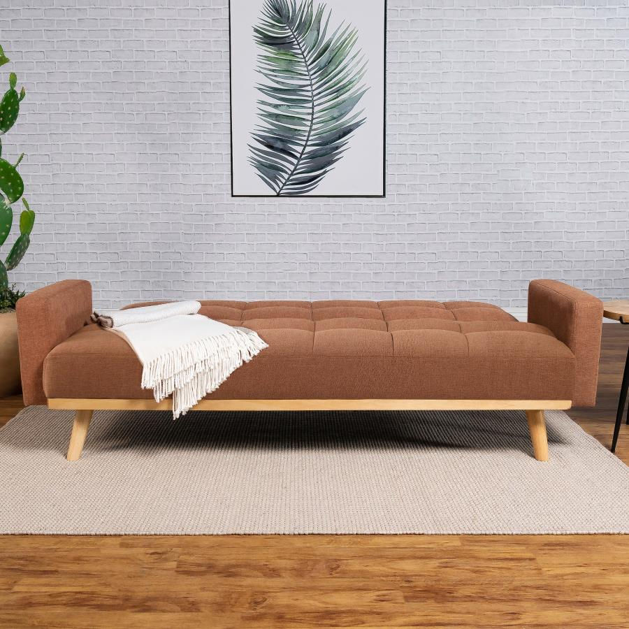 Thumbnail: Kourtney Upholstered Tufted Convertible Sofa Bed