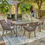 Thumbnail: Beach Front Outdoor Dining Table and 4 Chairs